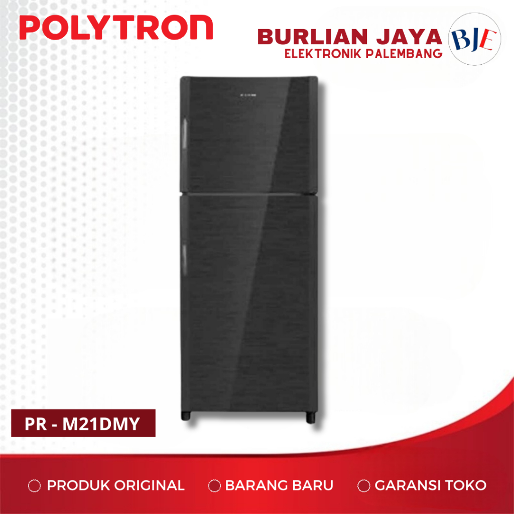 KULKAS 2 PINTU POLYTRON PR-M21DMY KULKAS 2 PINTU PALEMBANG