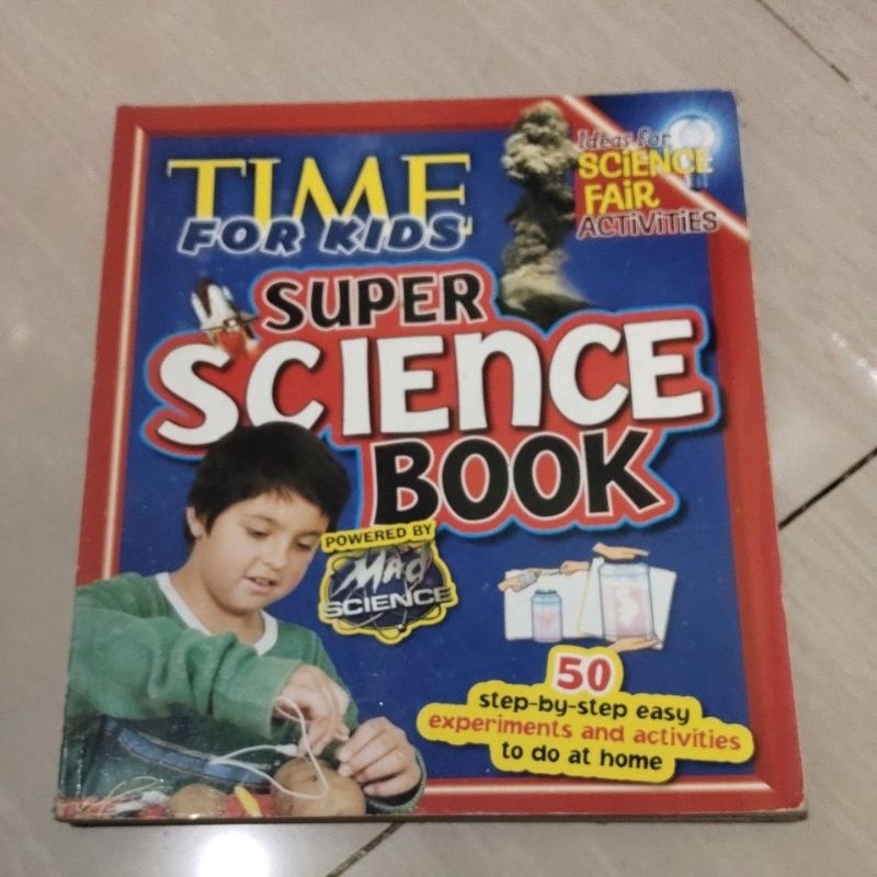 BUKU ORI TIME FOR KIDS SUPER SCIENCE BOOK VERSI BAHASA INGGRIS