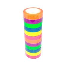 

Selotip Isolasi solasi Warna Warni / Mini Rainbow Tape 1 lusin( isi12)