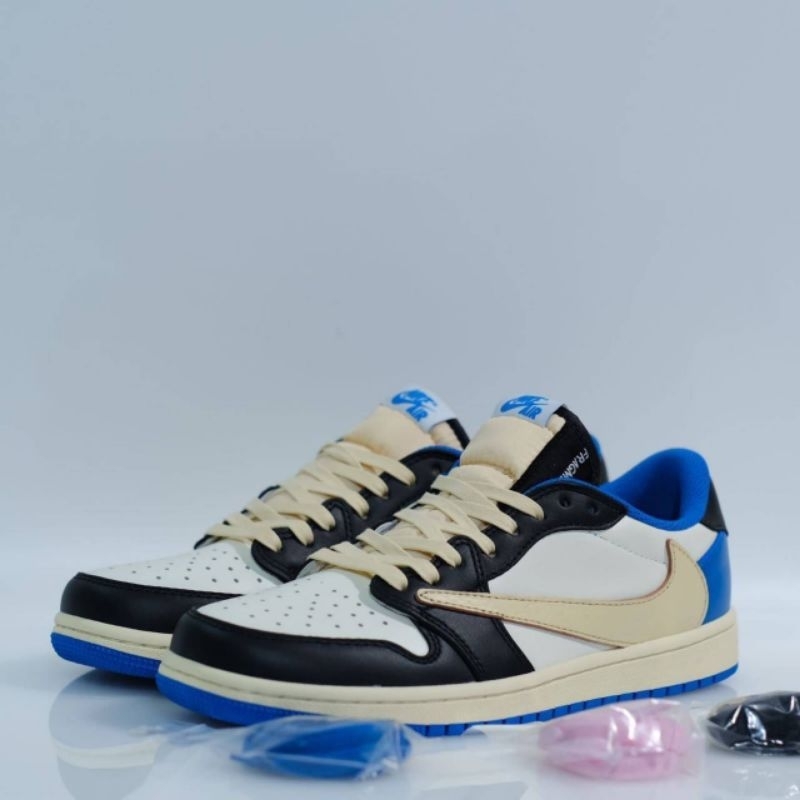 Sepatu AJ 1 Low Travis Scott Pragment