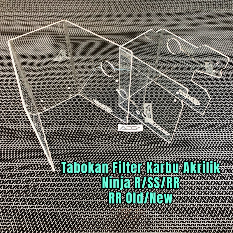 Tabokan Filter Karbu Akrilik Ninja R SS RR New Old Mika Karbu Akrilik Ninja R SS RR