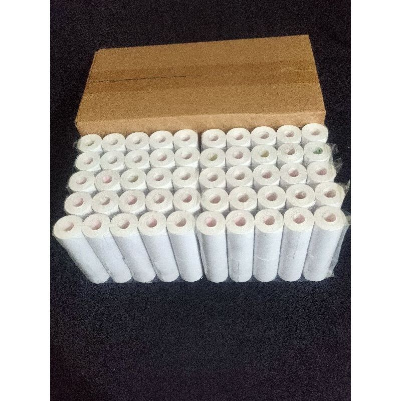 

kertas thermal stiker label 57×30full paket 10Roll