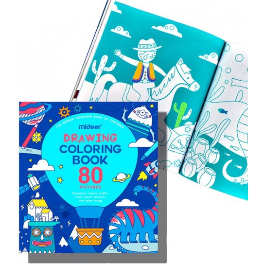 

Potongan Mideer Drawing Coloring Book Mainan Edukasi USIA 3 A64