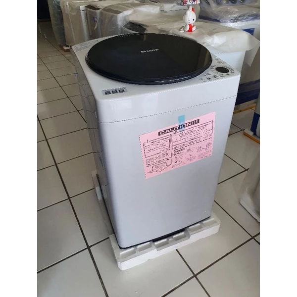 MESIN CUCI SHARP 8 KG MEGAMOUTH ES-M809T-GG 1 TABUNG TOP LOADING ESM809T ESM 809 T GG ESM809TGG