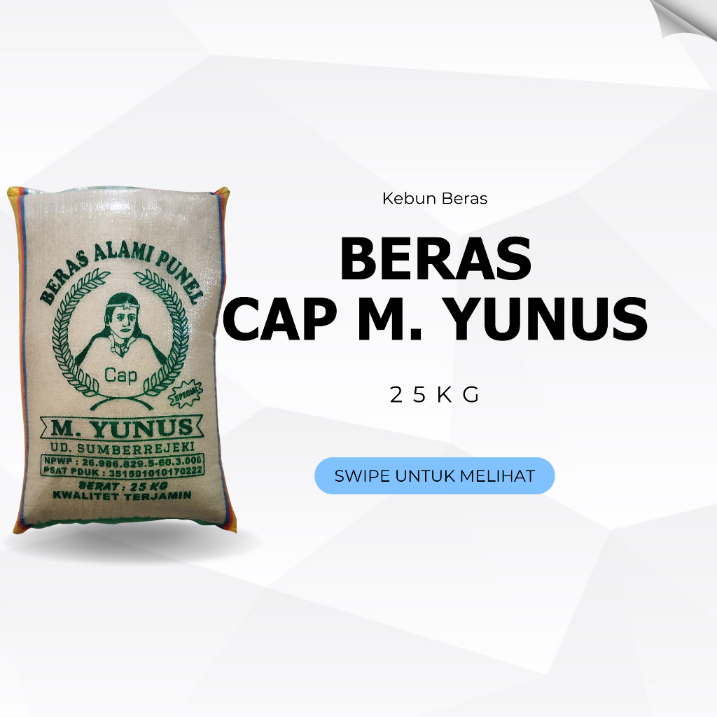 

Beras Murah Beras Cap M. Yunus 25 Kg