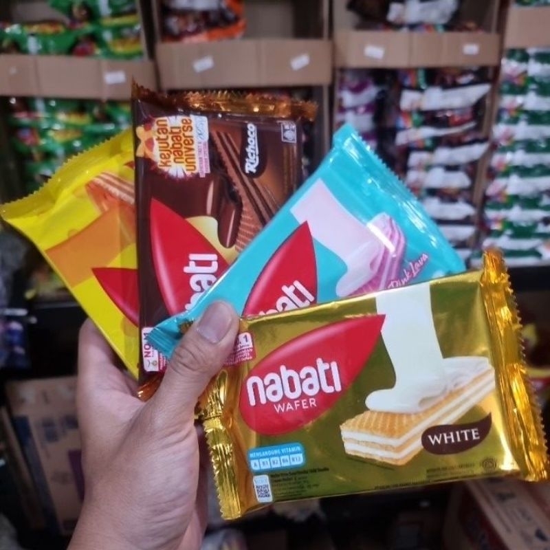 

Nabati Wafer Kemasan 37gr 1 Pcs