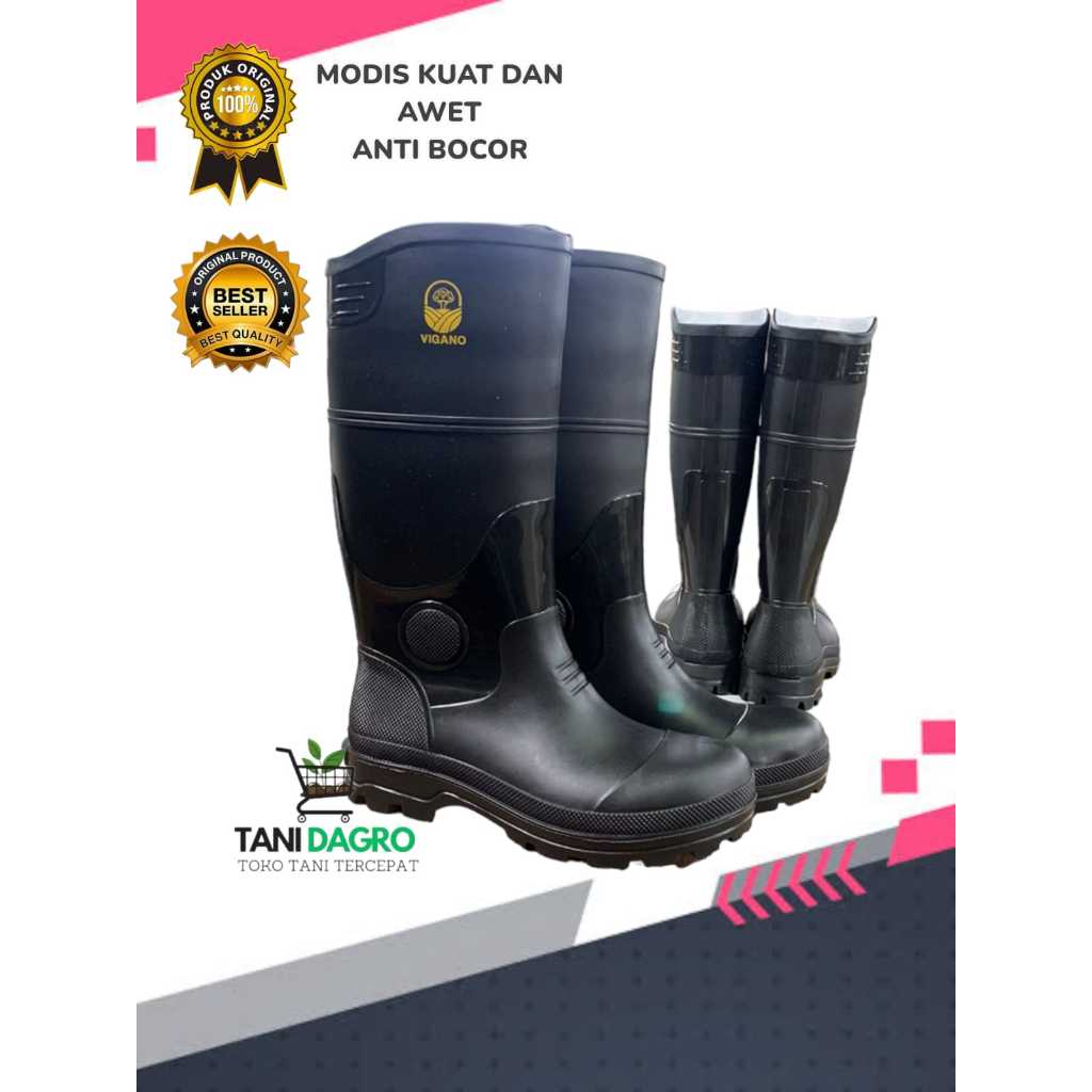 SEPATU BOOT VIGANO  PREMIUM MERK BRAND TERBARU DARI BUCCHERI