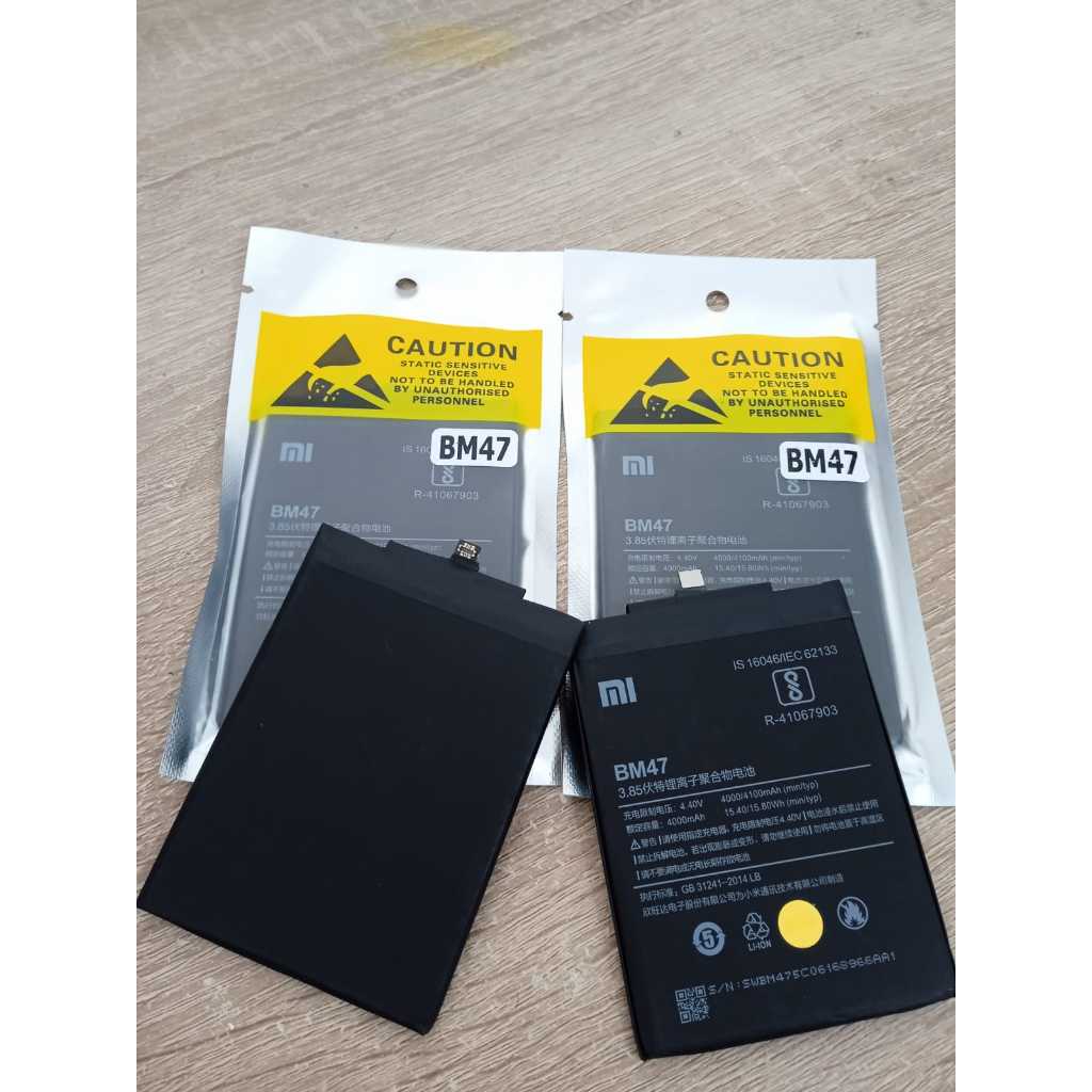 BATERAI XIAOMI BM47 / BATERAI Xiaomi Redmi 4X Mi 3 pro / 3s BM47 - BATTERY XIAOMI BM47