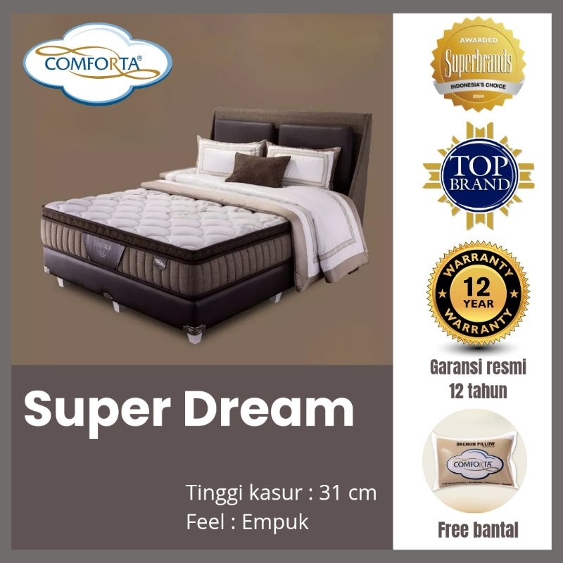 Kasur Springbed Comforta - SUPER DREAM