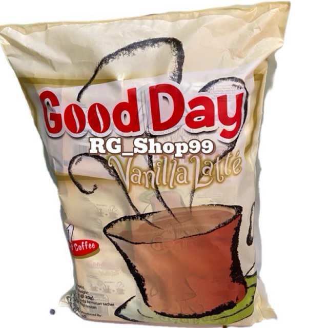 

GOOD DAY Vanilla Latte 1 Bag (50 x 20 gr)