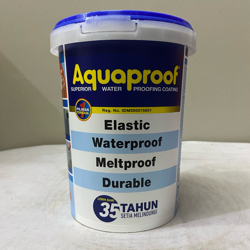 CAT PELAPIS ANTI BOCOR/CAT ANTI BOCOR/CAT TEMBOK LUAR/CAT TEMBOK EXTERIOR/CAT AQUAPROOF 1 KG