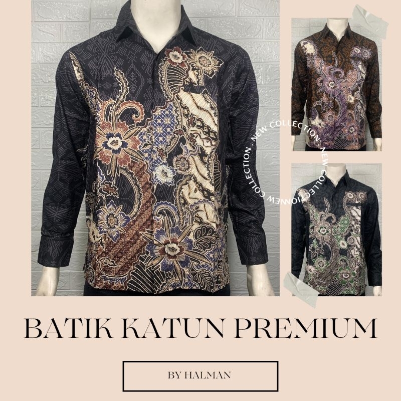 BATIK PRIA KATUN HALMAN PREMIUM 8380