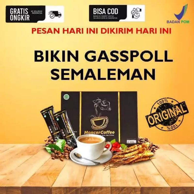 

Kopi Mncr Herbal Original Coffee Untuk Stamina Pria Halal & Bpom