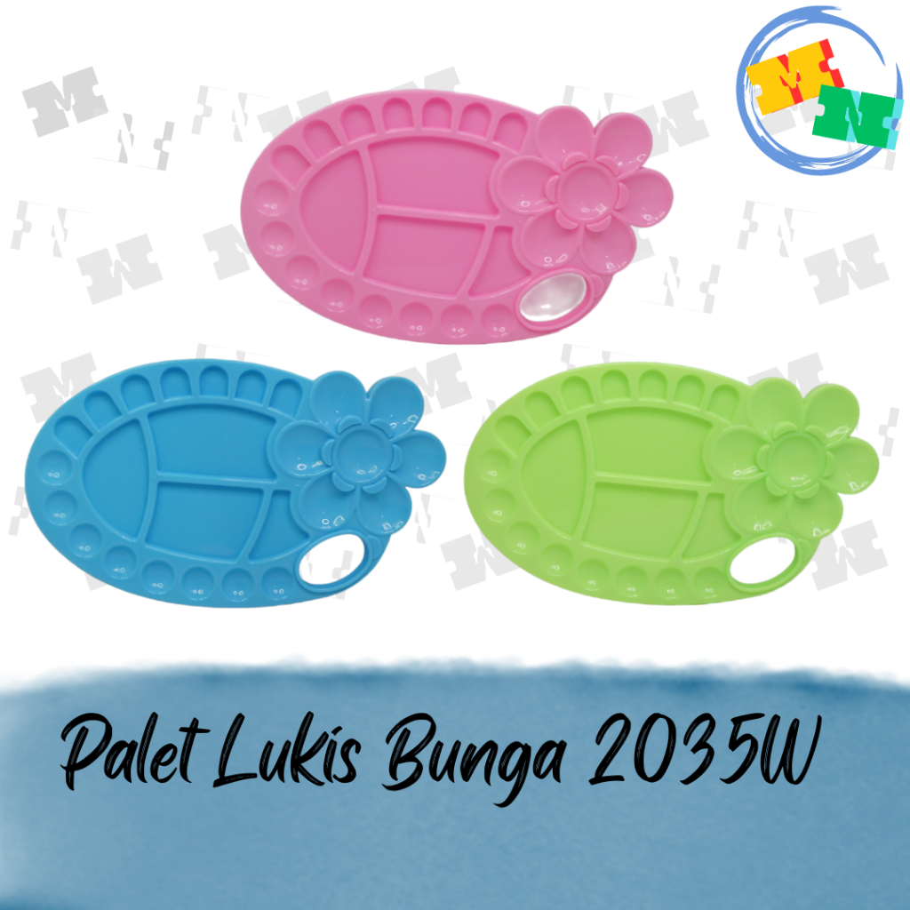 

Palet Lukis Cat Air Bunga Besar