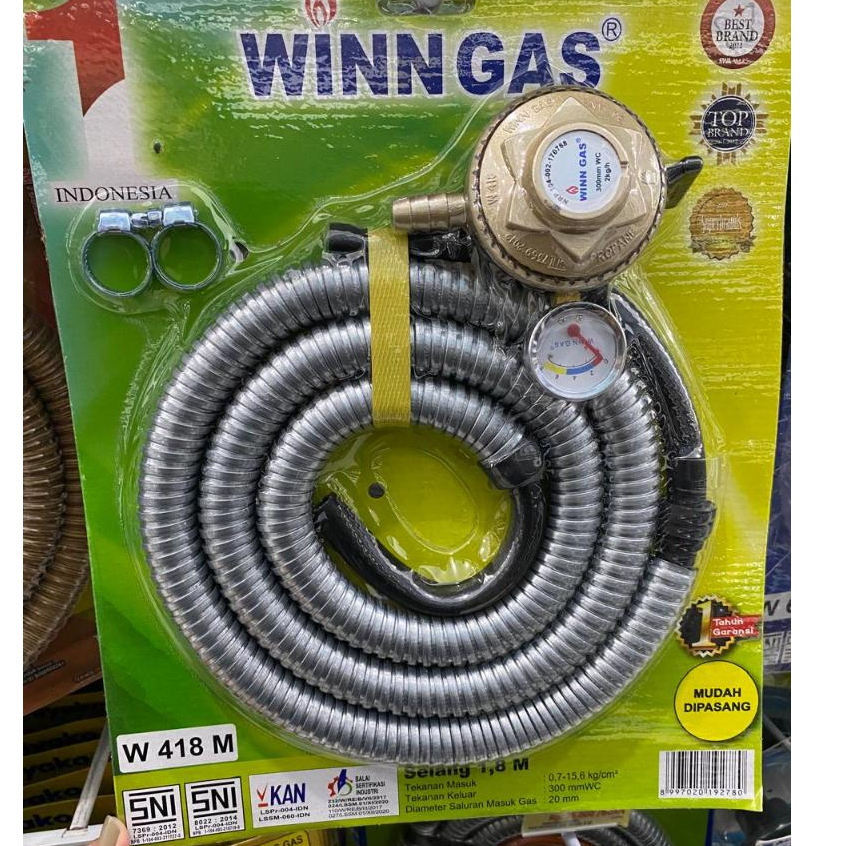 SELANG REGULATOR W418 MTR WINN GAS