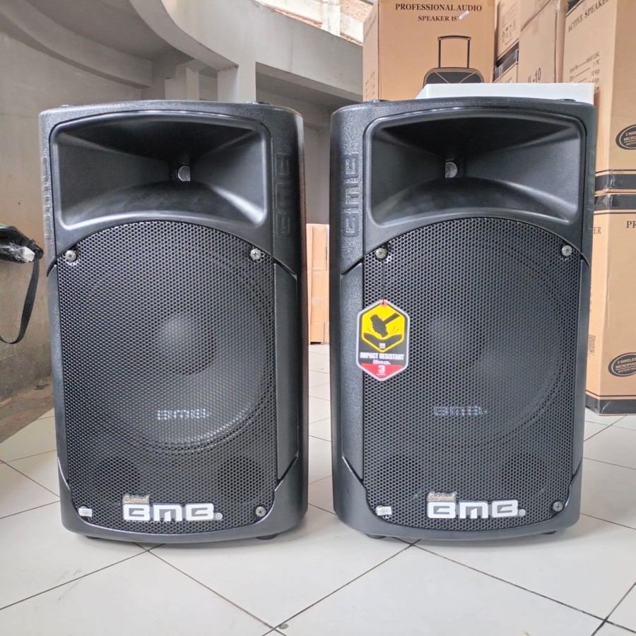 Speaker Aktif 15 Inch Sepasang BMB MN115A / MN 115A / MN 115 A Original 1 SET = 2 PCS