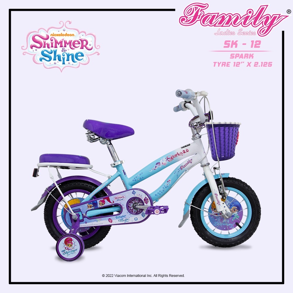 Sepeda Anak Roda Dua Family Mini Spark 12 inch