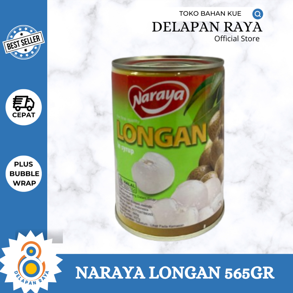 

NARAYA LONGAN 565GR LONGAN KALENG 8-Raya