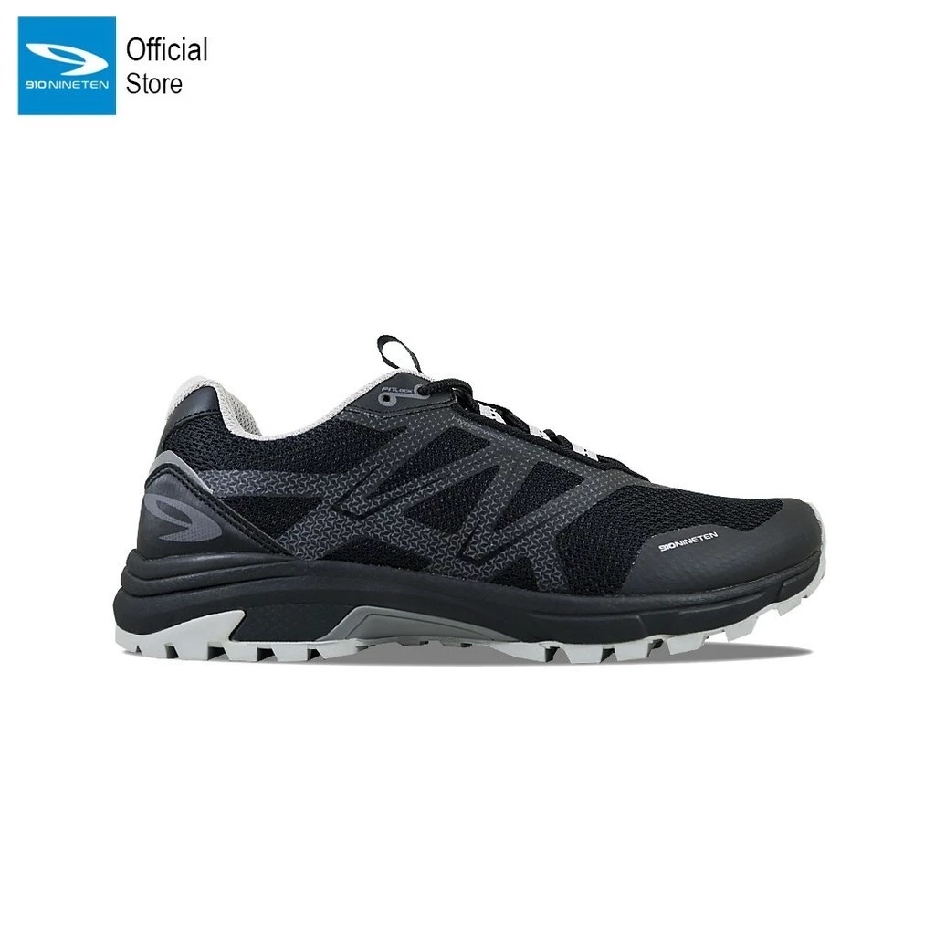 910 YUZA TRAIL HITAM - Sepatu Trail / YUZA TRAIL HITAM/ABU-TUA / Yuza Trail Hitam 910 Nineten