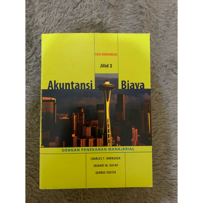 preloved buku akuntansi biaya jilid 2