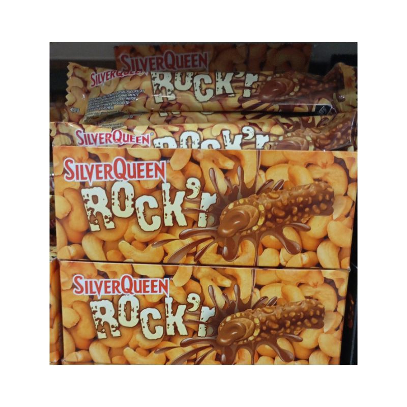 

SILVERQUEEN ROCK MILK 22GR ISI 10 PCS