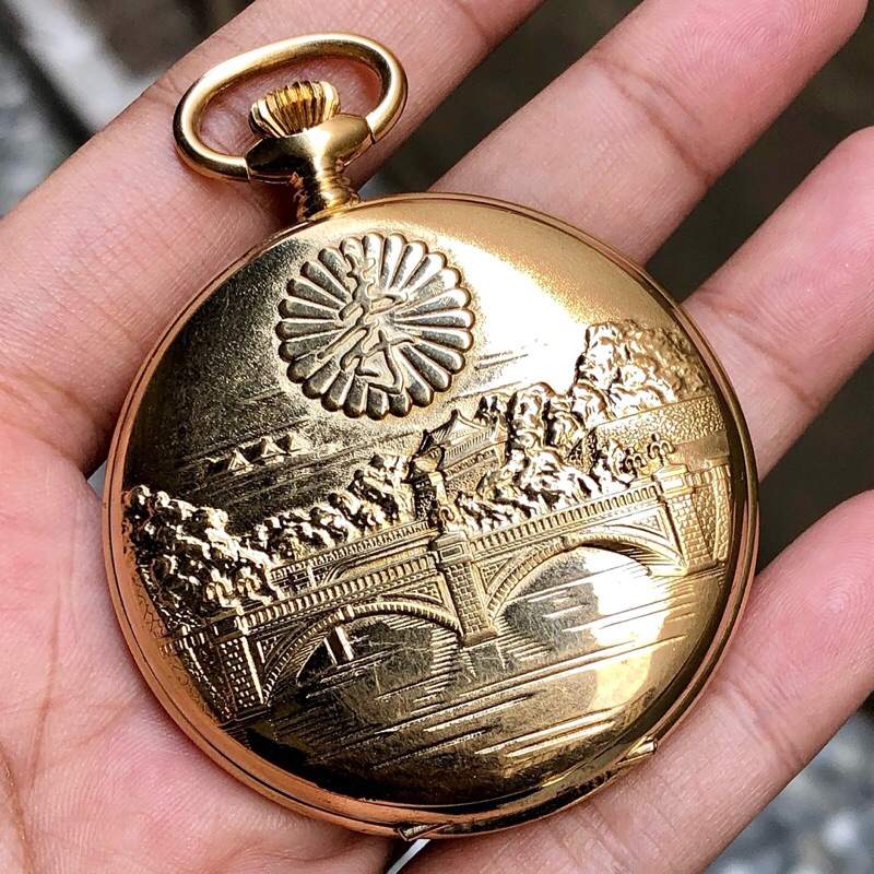 Watex 17J Inc Subsec Swiss Pocket Watch