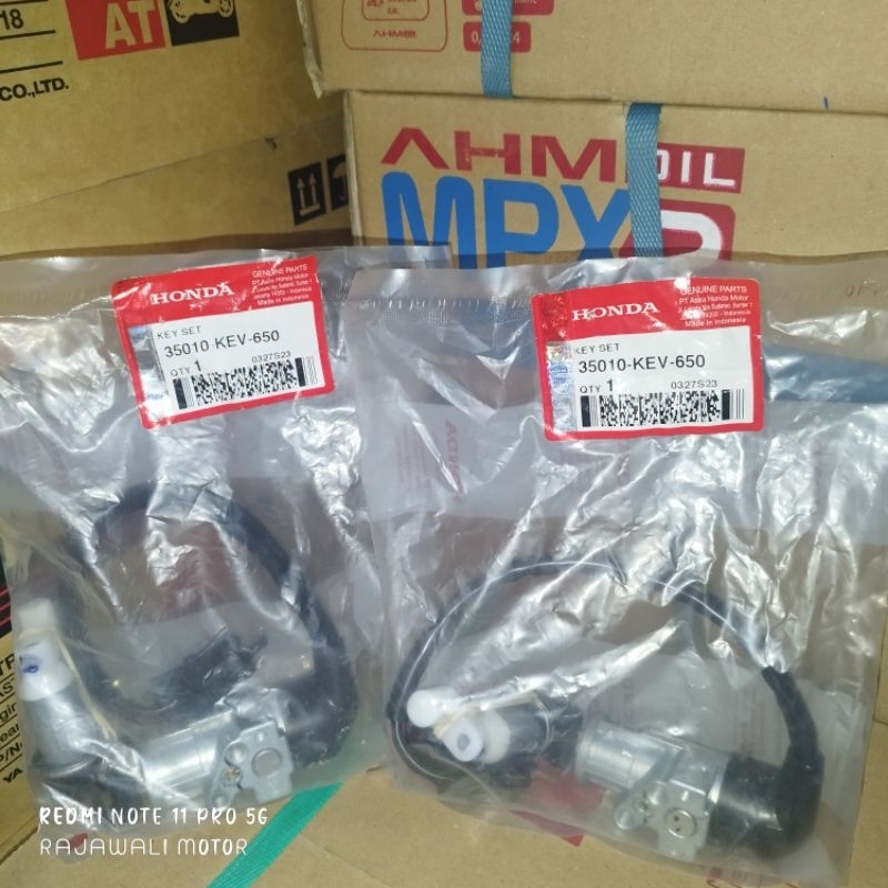 35010-KEV-650 Kunci Kontak (Key Set) Honda Supra AHM original