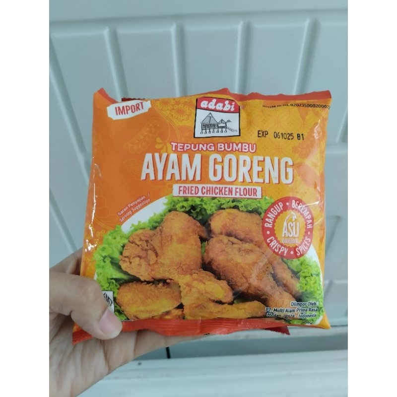 Adabi Tepung Goreng Ayam Original uk 150gr