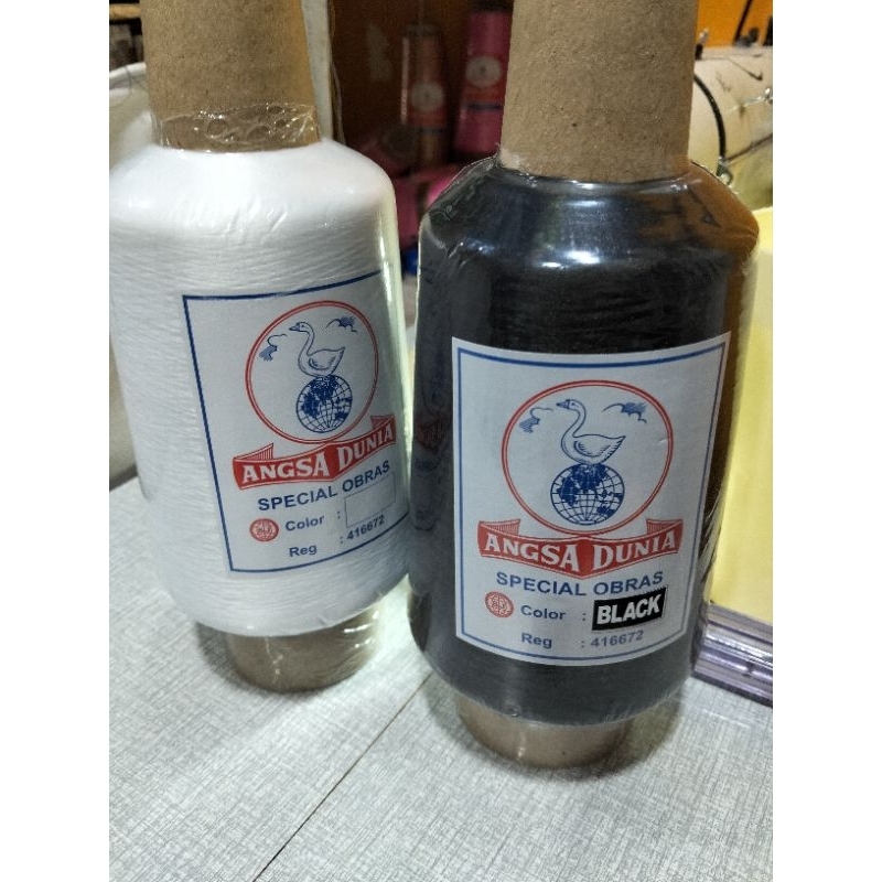 benang obras polyester besar