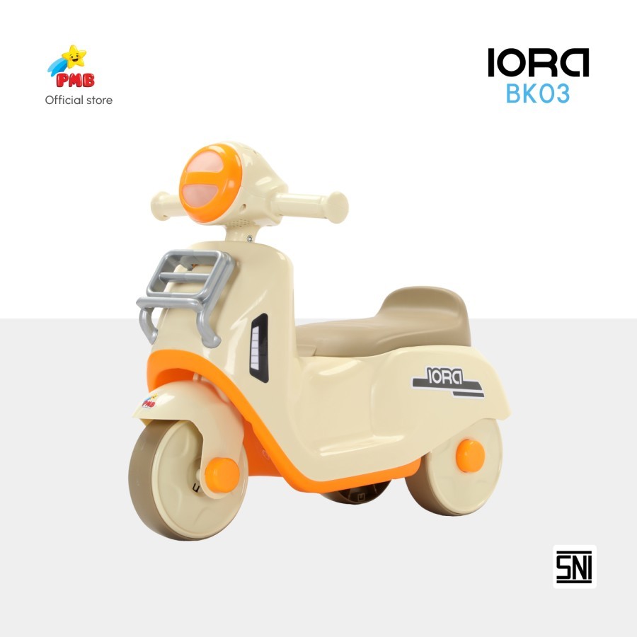 Kendaraan Mainan Anak Ride On Car Iora BK03 PMB Toys BK-03 BK 03 Balita