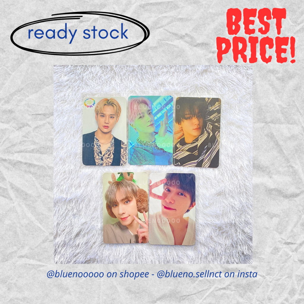 [SALE 35K] PC JUNGWOO JENO XIAOJUN HENDERY WTMP FANMEETING JAPAN DIGIPACK GLITCH MODE BORING HOT SAU