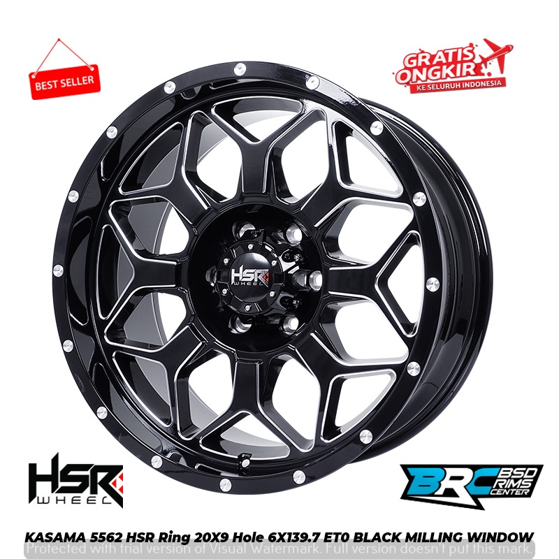 VELG HSR MOBIL PAJERO FORTUNER PRADO PANTHER KASAMA RING20