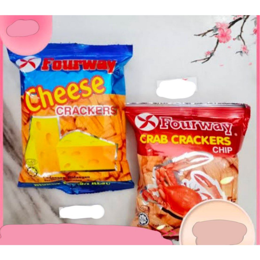 

Fourway crackers crab cheese snack 40gram malaysia