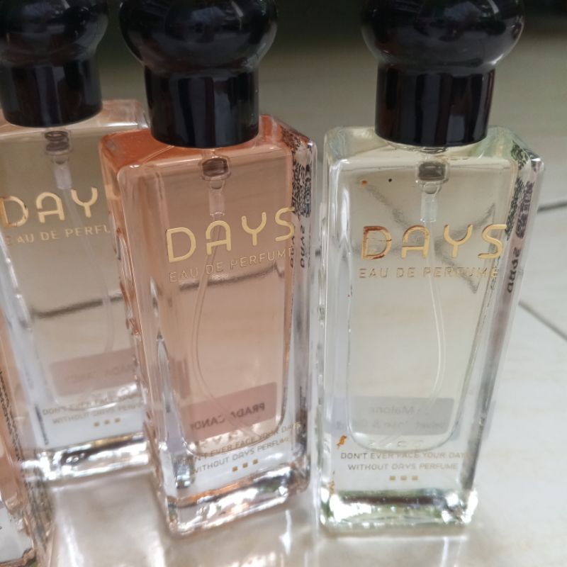 DAYS Parfum/ Eau De Perfume /Parfum pria/Parfum Wanita/ Parfum murah /30ml