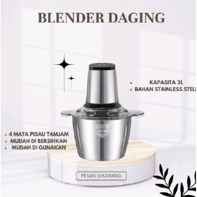 CHOPPER / PENGGILING DAGING & BUMBU / PENGHANCUR ES BATU