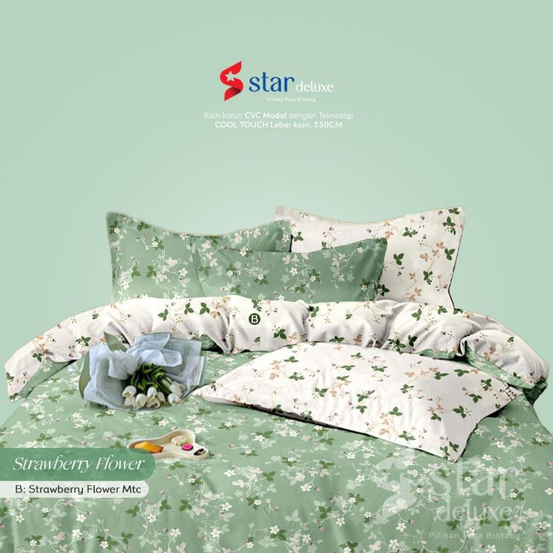 KAIN CVC METERAN STAR - STRAWBERRY FLOWER