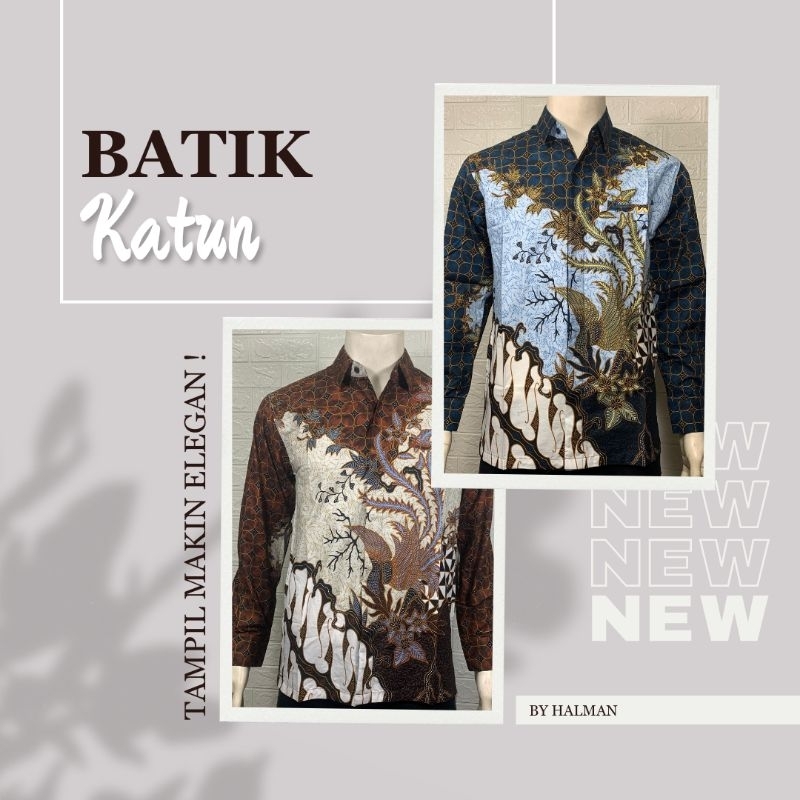 BATIK PRIA KATUN HALMAN PREMIUM 8381