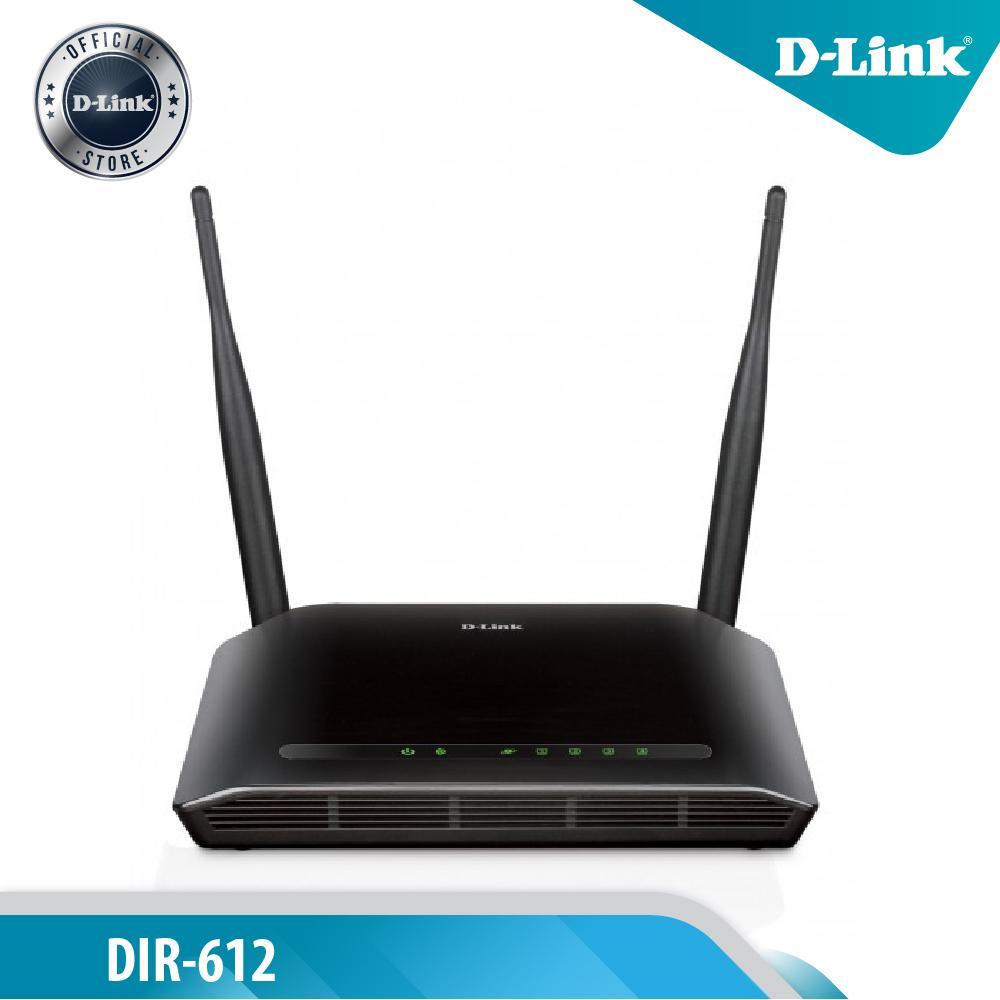 [BEKAS] D-Link DIR-612 - Wireless N300 Router PPPoE AP Bukan A720R N300RT N355RT N200RE N100RE F3 F9