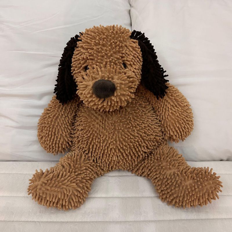 Boneka Anjing Coklat Besar