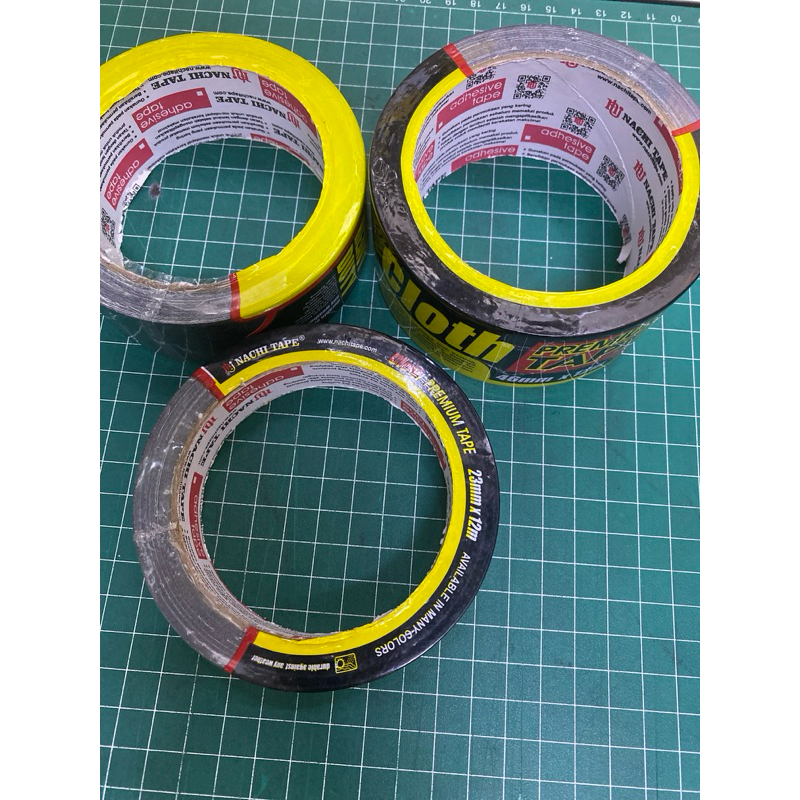 Nachi Tape Cloth Premium Tape Lakban Hitam