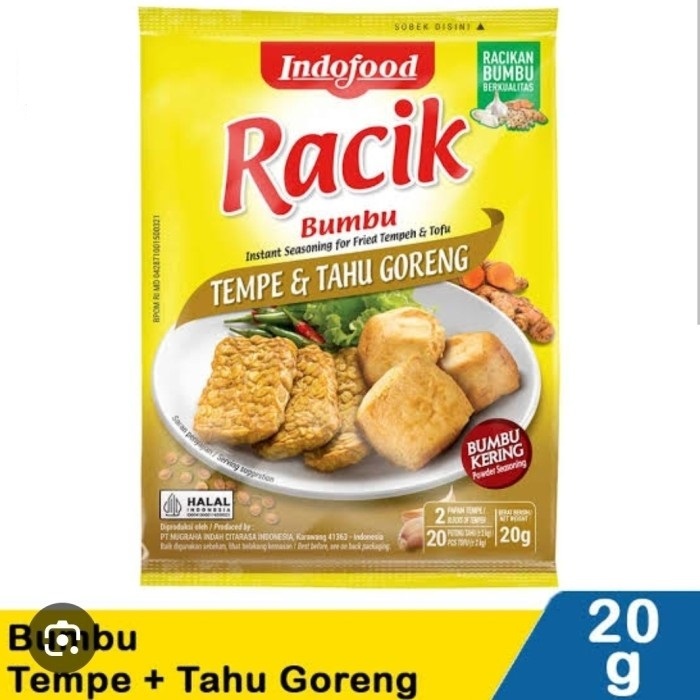 

INDOFOOD | BUMBU RACIK TEMPE+TAHU GRNG 20g/pcs