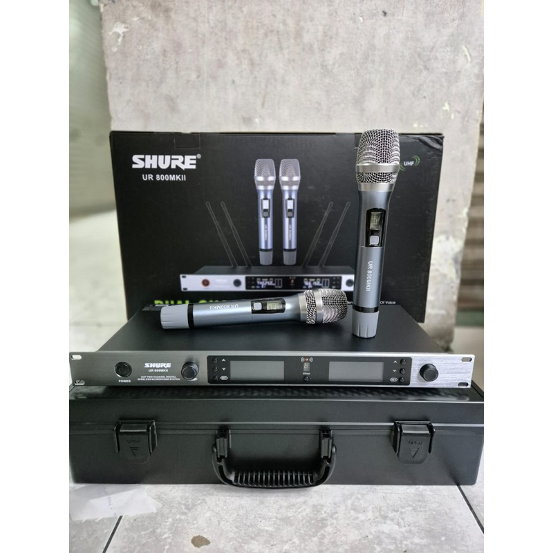 mic wireless shure ur800 mkll free koper SHURE UR 800 MKII