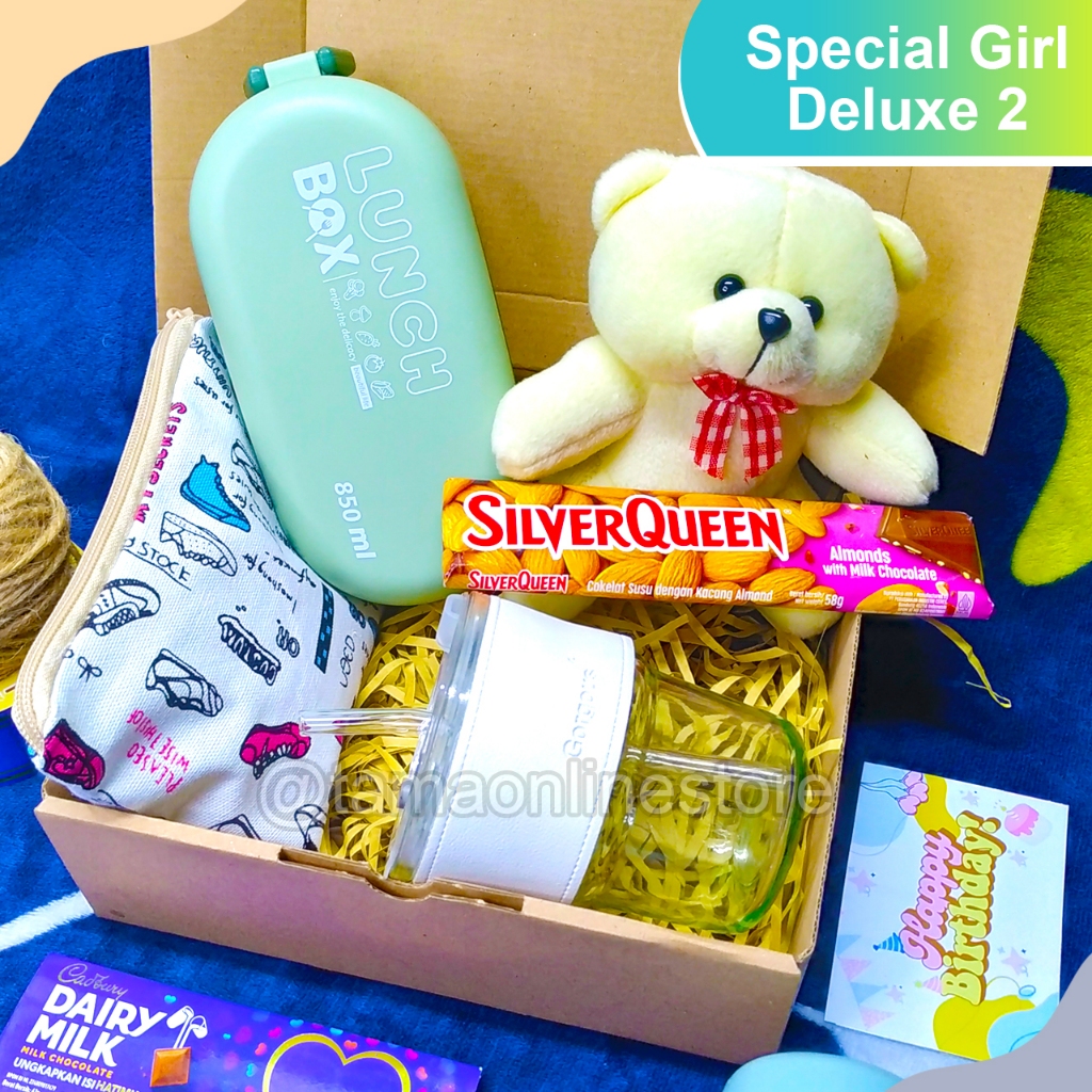 Hampers Tumbler Set Deluxe Spesial Girl 2 | Hampers Hemat | Hampers Tumbler | Hampers Ulang Tahun | 