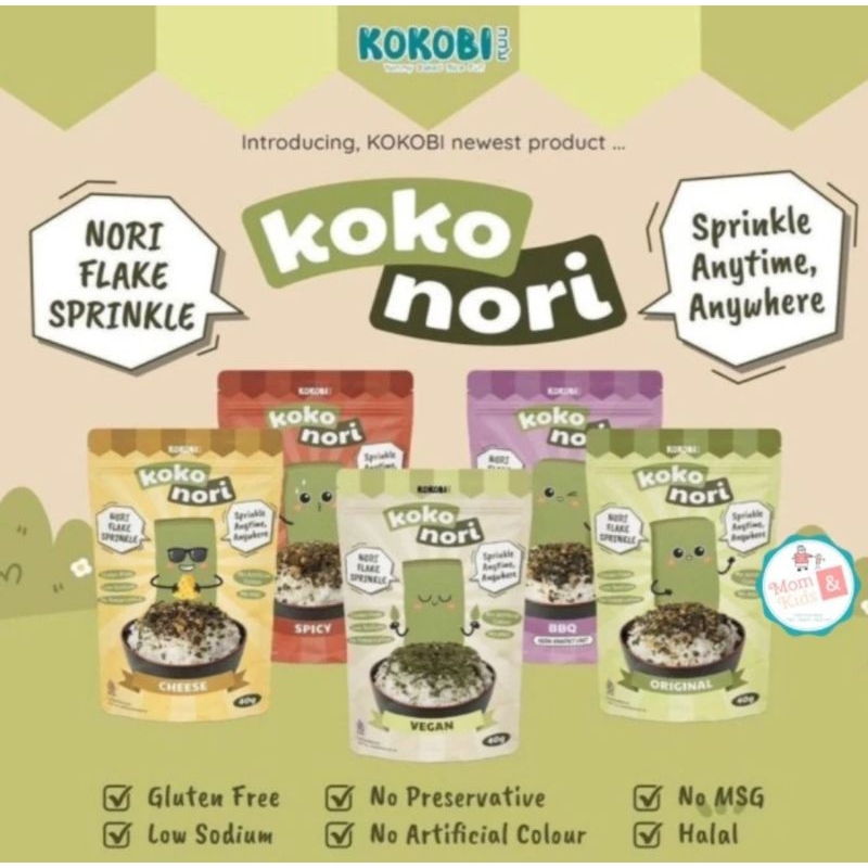 

Kokobi koko nori Abon rumput laut 40g