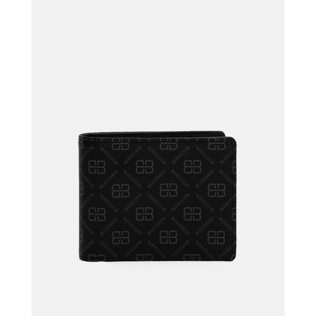Buccheri Dompet Kulit Pria Jersey Black - DW5011