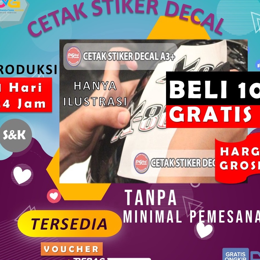 

PROMO TERGILA CETAK STIKER DECAL A3