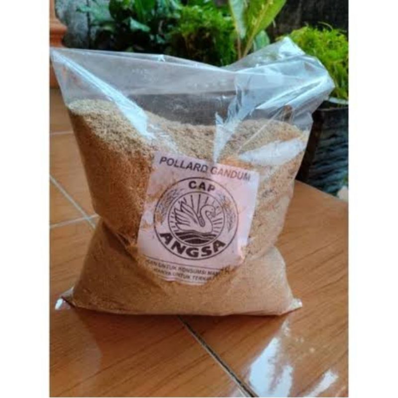 Pollard Cap Angsa Pakan Hewan Ternak 1kg