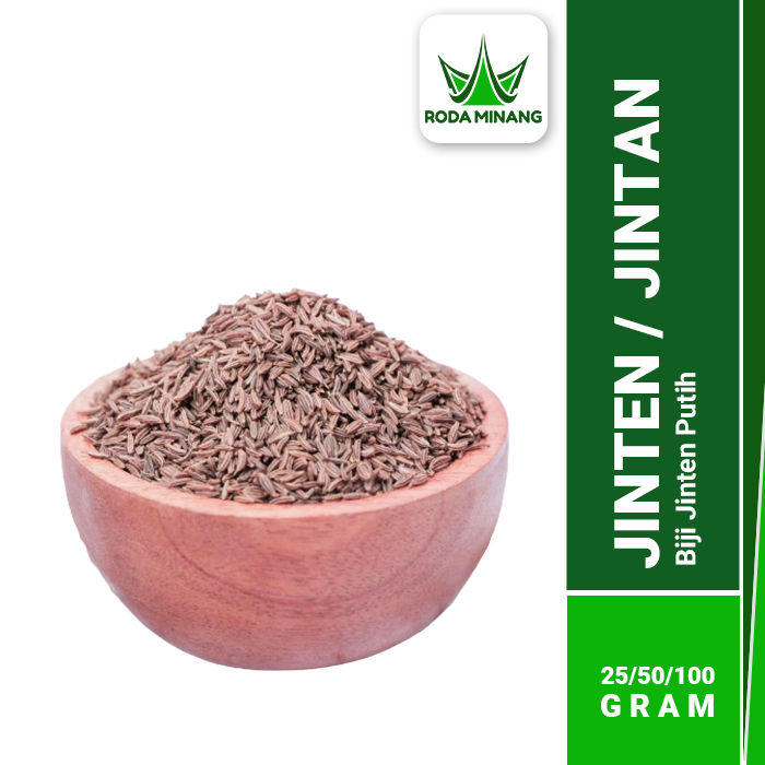 

Biji Jinten Putih Cumin Seed Jintan Utuh 100 Gram