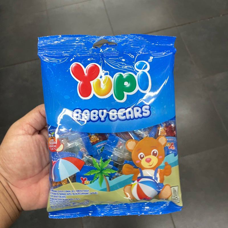 

yupi gummy baby bear kembang gula lunak jelly aneka rasa 110gr