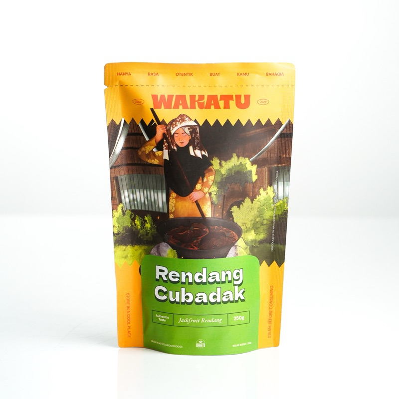 

WAKATU - RENDANG CUBADAK - RENDANG NANGKA 250g